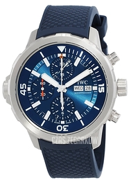 IWC Aquatimer Niebieski/Guma Ø44 mm IW376806