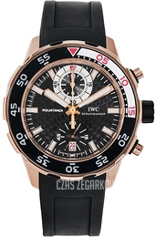 IWC Aquatimer Czarny/Guma Ø44 mm IW376903