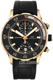 IWC Aquatimer Czarny/Guma Ø45.6 mm IW376905