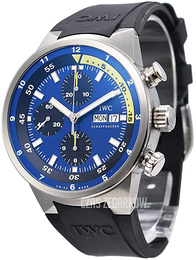 IWC Aquatimer Niebieski/Guma Ø44 mm IW378203