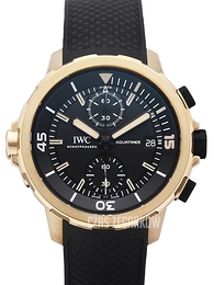 IWC Aquatimer Chronograph Edition Expedition Charles Darwin Czarny/Guma Ø44 mm IW379503