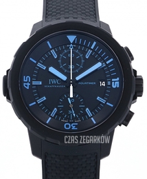 IWC Aquatimer Chronograph 50 Years Science for Galapagos Czarny/Guma Ø44 mm IW379504