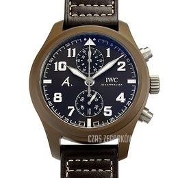 IWC Pilots Classic Brązowy/Skóra Ø46 mm IW388004