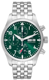 IWC Pilots Zielony/Stal Ø41 mm IW388104