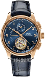 IWC Portugieser Niebieski/Skóra Ø43.5 mm IW394005