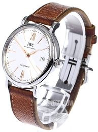 IWC Portofino Srebrny/Skóra Ø37 mm IW458601