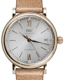 IWC Portofino Srebrny/Skóra Ø37 mm IW458606