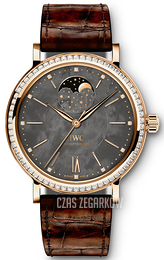 IWC Portofino Czarny/Skóra Ø37 mm IW459003