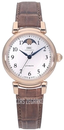 IWC Da Vinci Srebrny/Skóra Ø36 mm IW459308