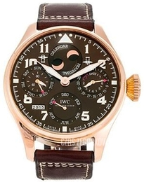 IWC Pilots Classic Brązowy/Skóra Ø46.2 mm IW502617