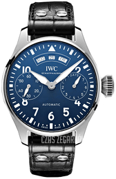IWC Pilots Spitfire Niebieski/Skóra Ø46.2 mm IW502708