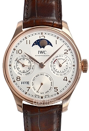 IWC Portuguese Srebrny/Skóra Ø44.2 mm IW503302