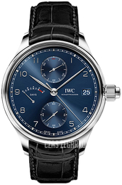 IWC Portuguese Niebieski/Skóra Ø46 mm IW515301