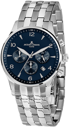 Jacques Lemans London Niebieski/Stal Ø40 mm 1-1654.2ZG