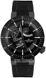 Jacques Lemans Liverpool Czarny/Skóra Ø46 mm 1-1715A