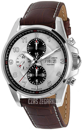 Jacques Lemans Liverpool Srebrny/Skóra Ø44 mm 1-1750B