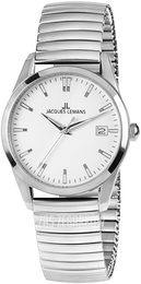 Jacques Lemans Liverpool Biały/Stal Ø39 mm 1-1769L