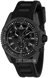 Jacques Lemans Liverpool Czarny/Stal Ø46 mm 1-1805D