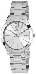 Jacques Lemans Rome Srebrny/Stal Ø37 mm 1-1840F