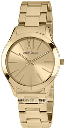 Jacques Lemans Rome Żółte złoto/Stal w odcieniu złota Ø37 mm 1-1840G
