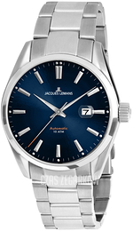 Jacques Lemans Derby Niebieski/Stal Ø42 mm 1-1846.1E