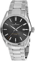 Jacques Lemans Derby Czarny/Stal Ø40 mm 1-1859E