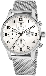 Jacques Lemans London Biały/Stal Ø40 mm 1-1927E