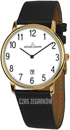 Jacques Lemans Serie 200 Biały/Skóra Ø40 mm 1-2003H