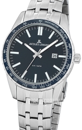 Jacques Lemans Liverpool Niebieski/Stal Ø44 mm 1-2022.1I