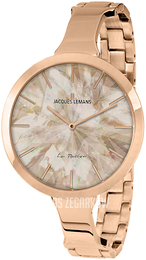 Jacques Lemans La Passion Różowe złoto/Stal w kolorze różowego złota Ø44 mm 1-2032I
