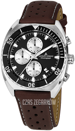 Jacques Lemans Serie 200 Czarny/Skóra Ø40 mm 1-2041I