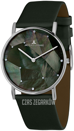 Jacques Lemans York Zielony/Skóra Ø37 mm 1-2050A