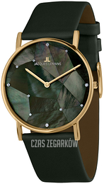 Jacques Lemans York Zielony/Skóra Ø37 mm 1-2050C
