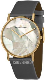 Jacques Lemans York Biały/Skóra Ø37 mm 1-2050D