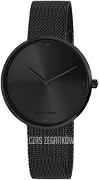 Jacques Lemans Design Czarny/Stal Ø36 mm 1-2056L