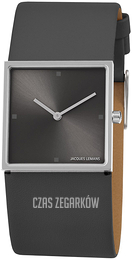 Jacques Lemans Design Szary/Skóra 1-2057D