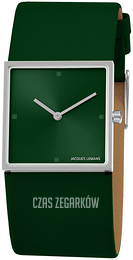 Jacques Lemans Design Zielony/Skóra 1-2057G