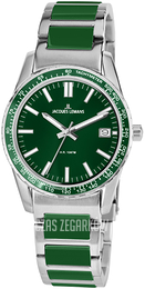 Jacques Lemans Liverpool Zielony/Czeramiczna Ø39 mm 1-2060J