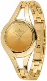 Jacques Lemans Żółte złoto/Stal w odcieniu złota Ø32 mm 1-2071C
