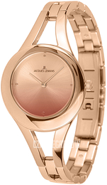 Jacques Lemans Różowe złoto/Stal w kolorze różowego złota Ø32 mm 1-2071D