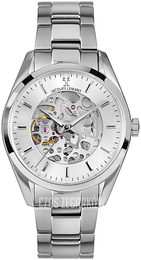 Jacques Lemans Derby Srebrny/Stal Ø40 mm 1-2087F