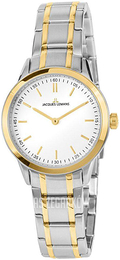 Jacques Lemans Sydney Biały/Stal w odcieniu złota Ø30 mm 1-2097B
