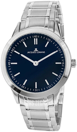 Jacques Lemans Sydney Niebieski/Stal Ø30 mm 1-2097C