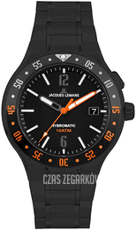 Jacques Lemans Hybromatic Czarny/Stal Ø42 mm 1-2109I