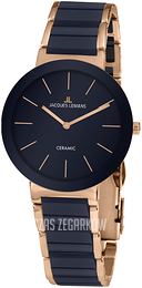 Jacques Lemans Monaco Niebieski/Czeramiczna Ø34 mm 1-42-7R