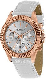 Jacques Lemans La Passion Srebrny/Skóra Ø42 mm LP-111C