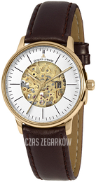 Jacques Lemans Retro Classic Srebrny/Skóra Ø38 mm N-207ZB
