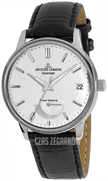 Jacques Lemans Retro Classic Biały/Skóra Ø44 mm N-222A