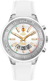 Jacques Lemans Biały/Guma Ø34 mm U-50B