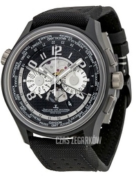 Jaeger LeCoultre Amvox Amvox5 World Chronograph Czarny/Skóra Ø44 mm 193J471